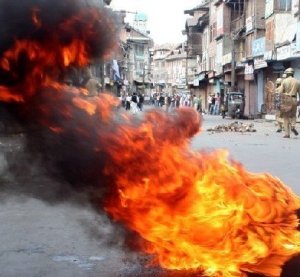 Jammu on fire